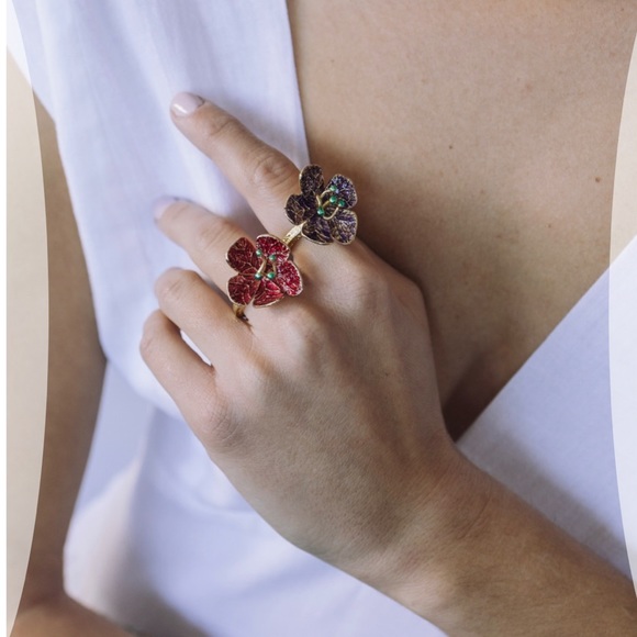 NWT Handmade Enamel Ring - Picture 5 of 5